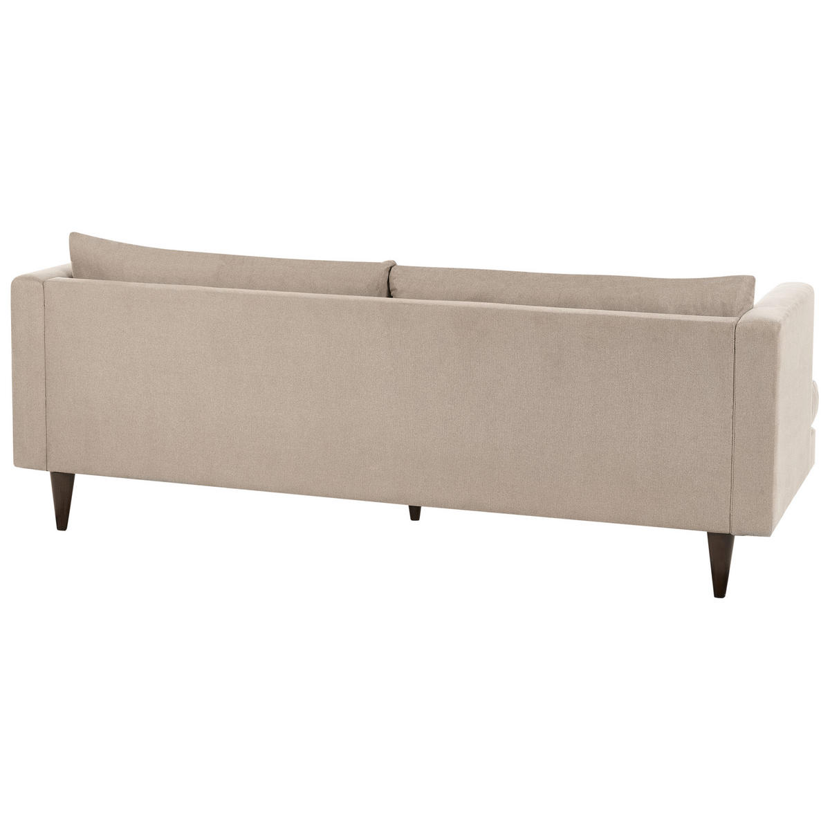POHOVKA 3-místná Látka Světle hnědá Jarpen - světle hnědá, textil (214/72/93cm) - Beliani