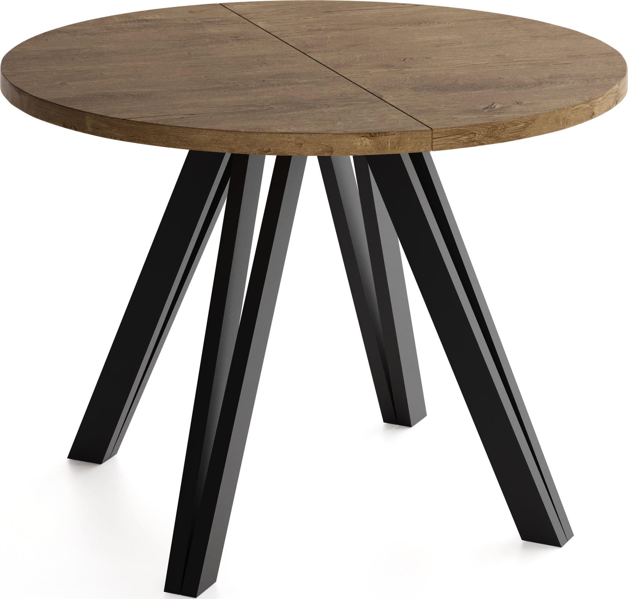 WFL Group Esstisch Alteiche 180x76.5x100 cm