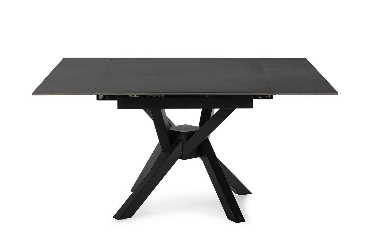 ESSTISCH Arlene Schwarz 150/90/76 cm - Schwarz, Stein (150/90/76cm) - Drawer