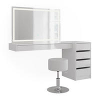 TOALETNÍ STOLEK Sherry Bílá - bílá, kompozitní dřevo (120/12/40.1cm) - Vicco