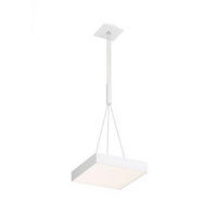 PENDELLEUCHTE LARISA SQ 30 Weiß 30 W - Weiß, Metall (30/30/55cm) - Rendl