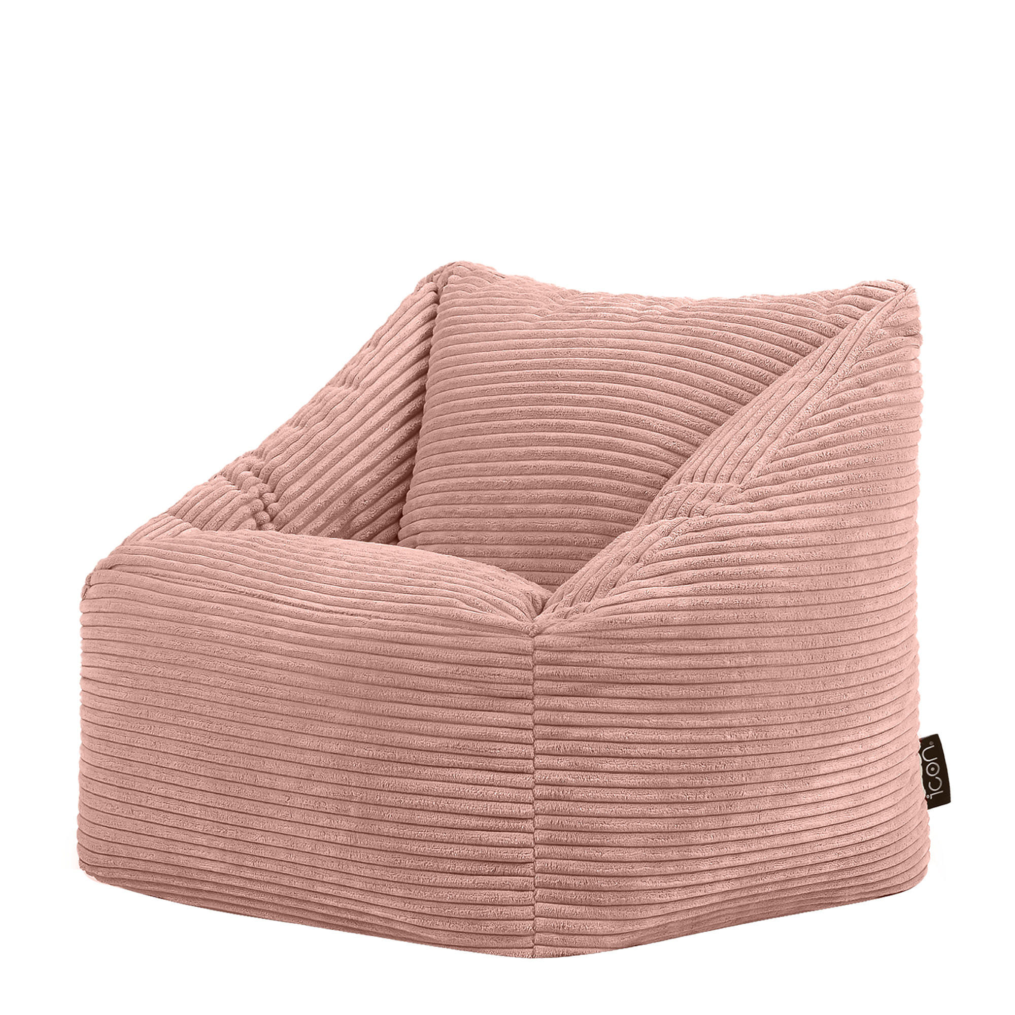 SITZSACK Flauschig für Kinder - Pink, Textil (55/44/55cm) - icon