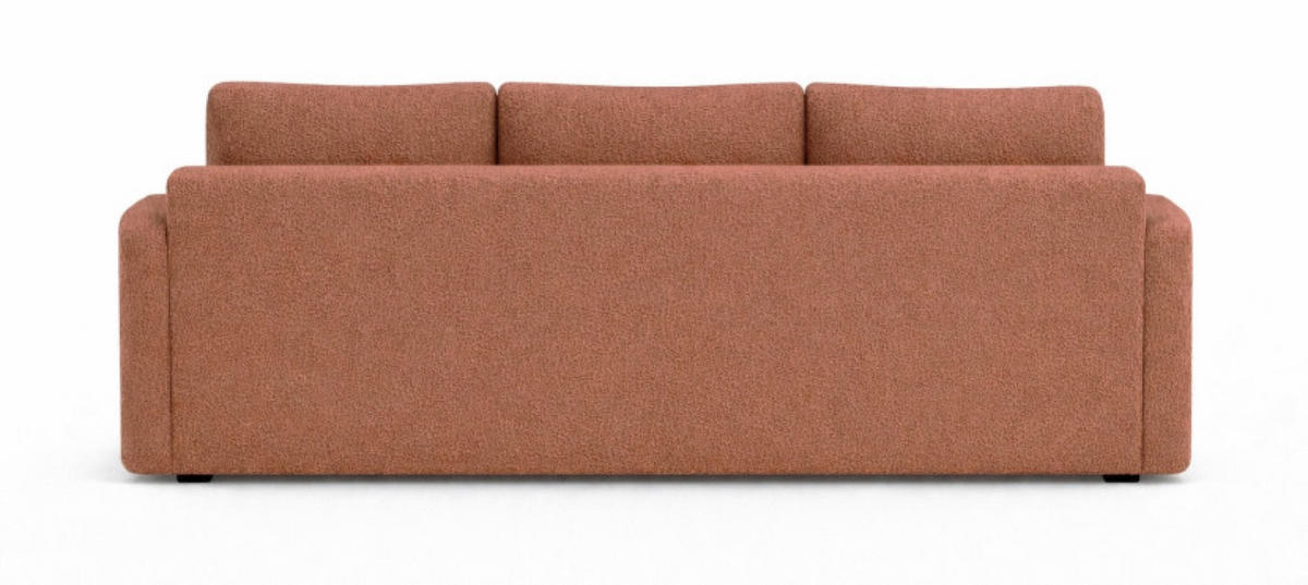 SOFA Ceglasty SISI Mit Schlaffunktion - Orange, Textil (207/90/87cm) - Sepro Meble