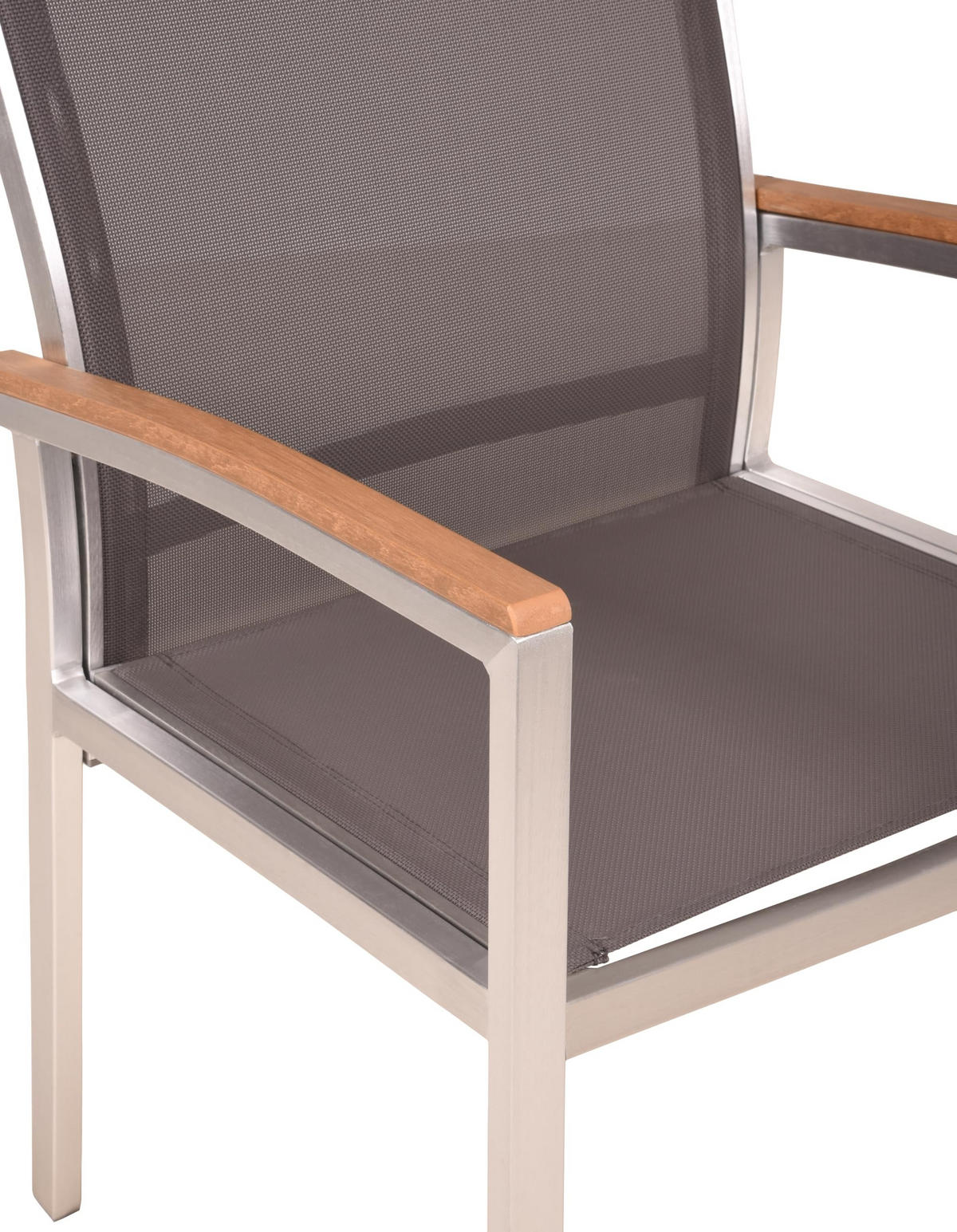 GARTENSTUHL 2er Set Emil Stapelstuhl - Braun, Kunststoff (60/84/54cm) - DELUKE