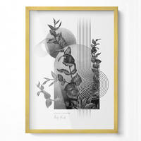 BILDERRAHMEN - Silberfarben, Kunststoff (50/70/1.5cm) - Wallfluent