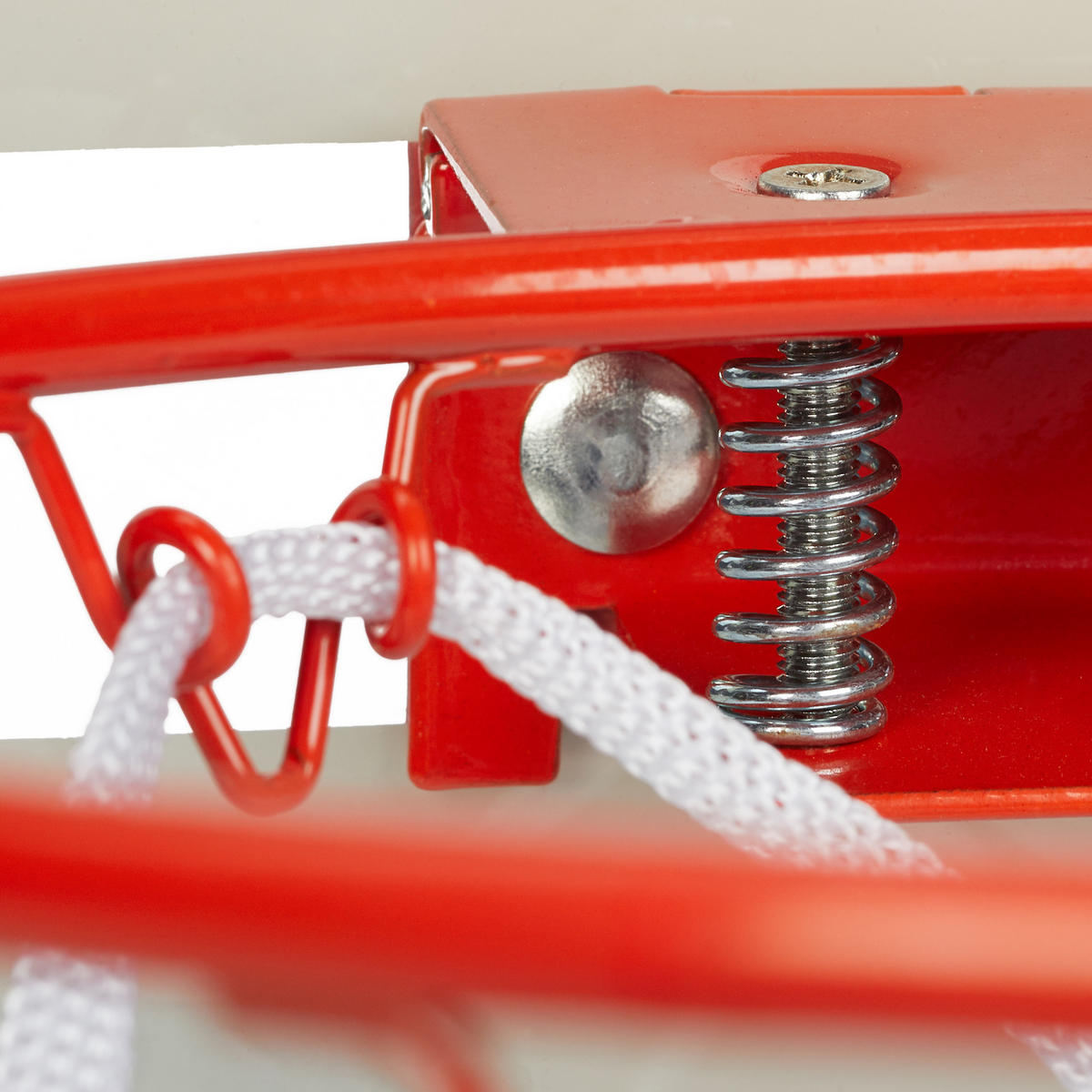 BASKETBALLKORB Kinderzimmer - Weiß, Kunststoff/Metall (45/33cm) - Relaxdays