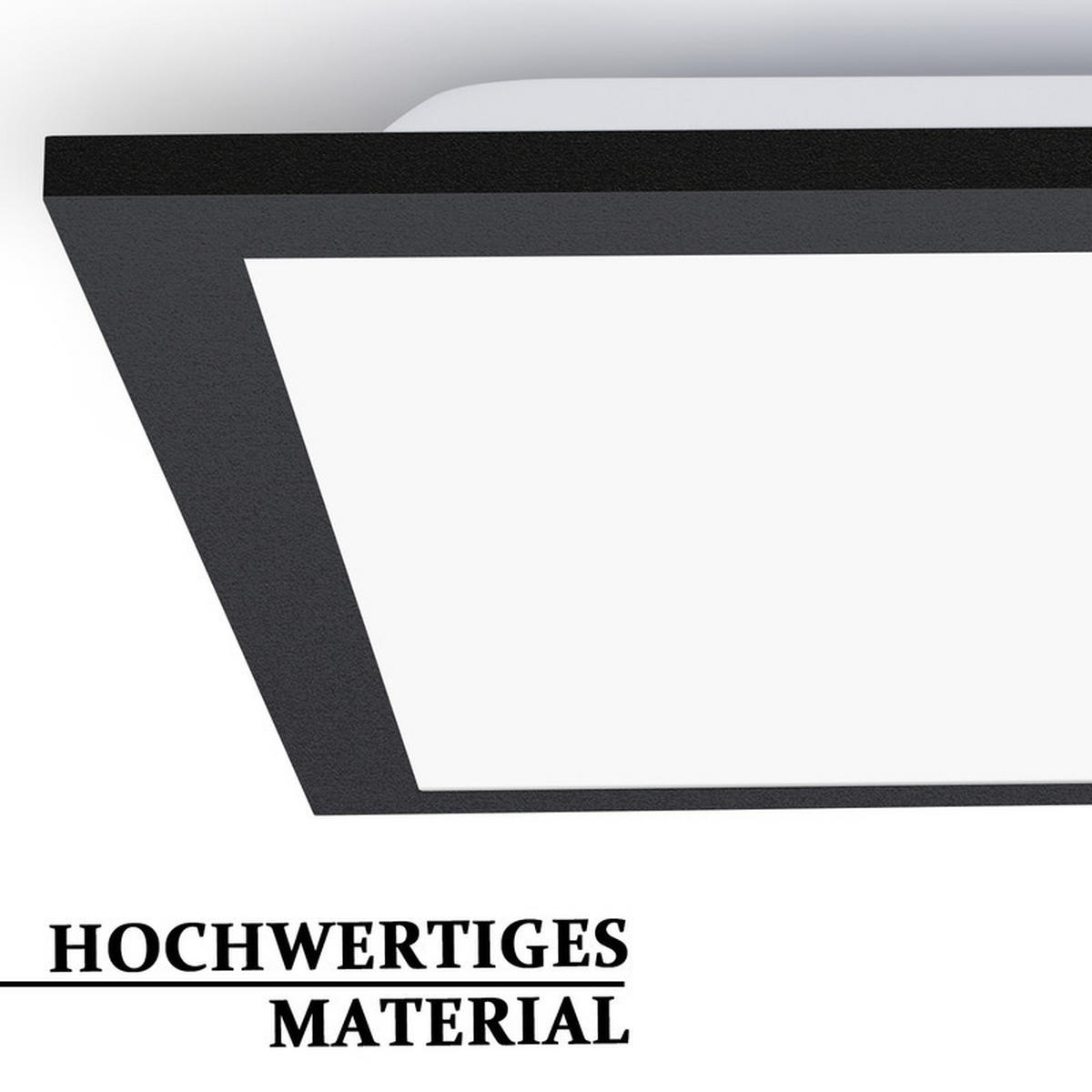 ZÁVĚSNÉ LED světlo Clayton III 30/120/6 cm - černá, kov (30/120/6cm) - Nettlife