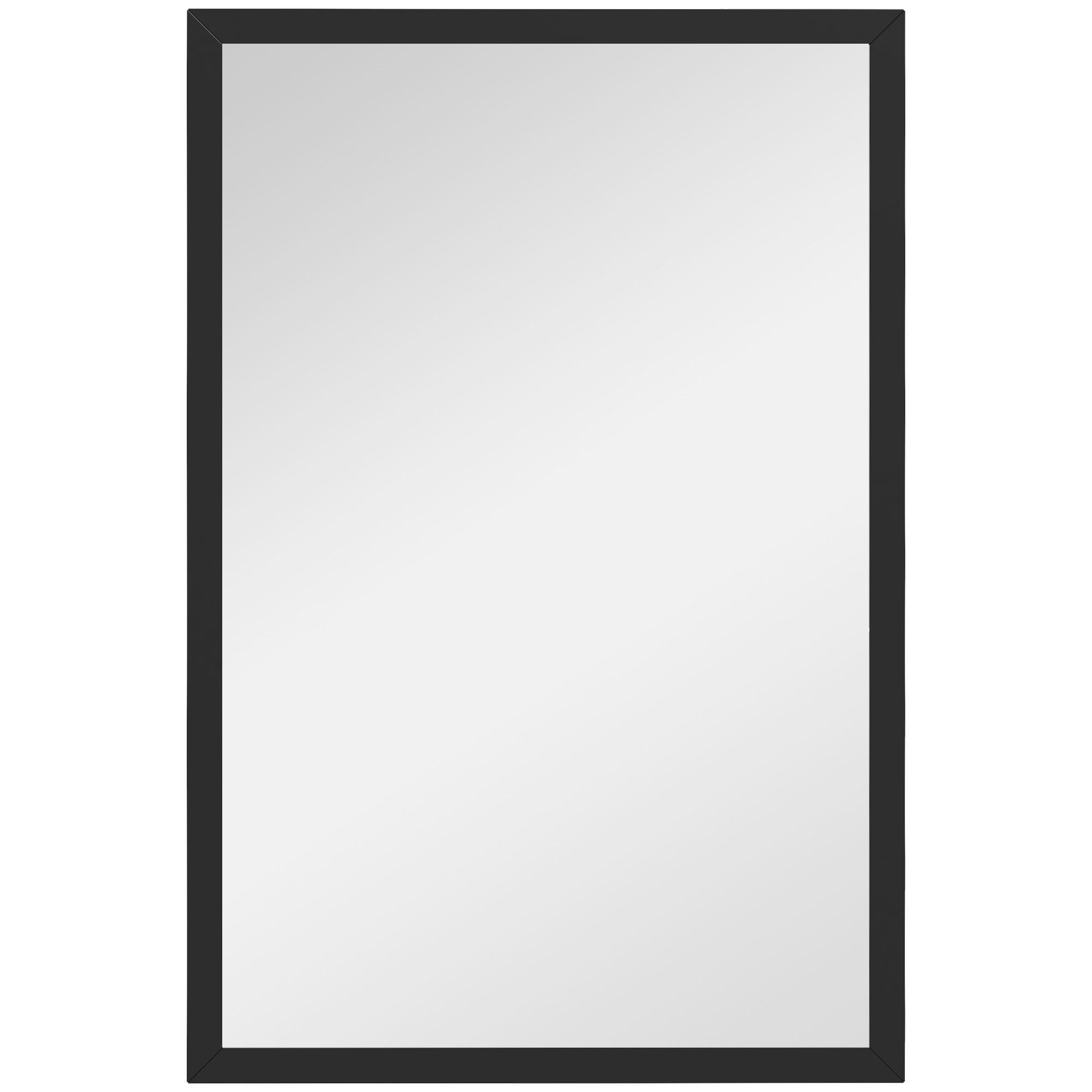 Homcom Wandspiegel Schwarz 2x60x40 cm