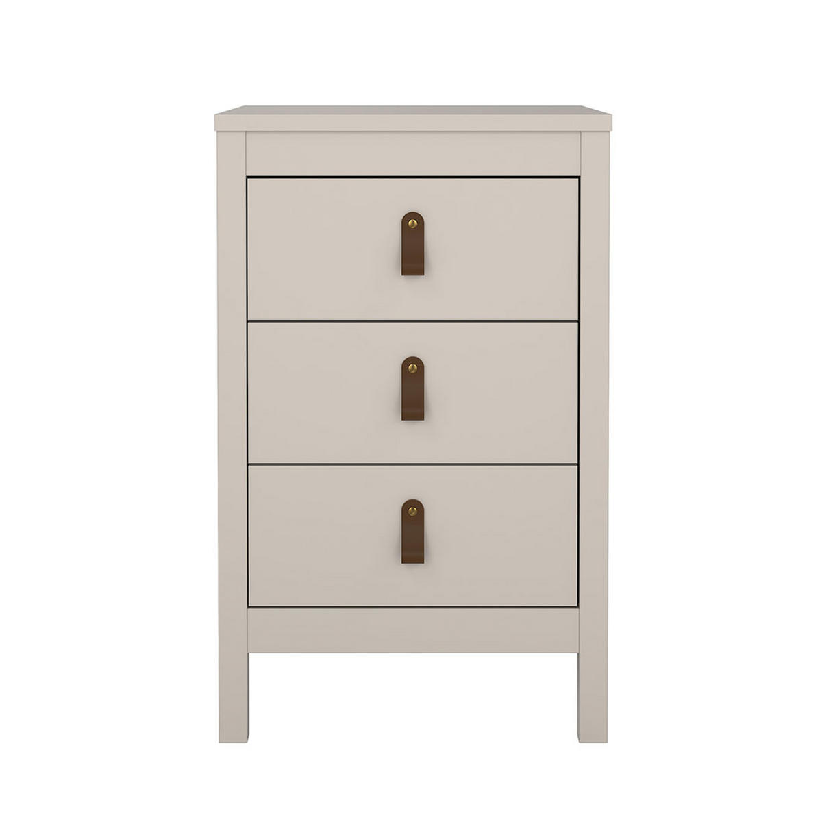 NACHTTISCH, Madrid, Kaschmir, Holzwerkstoff, 44 x 39 x 70 cm - Kaschmir, Holzwerkstoff (44/70/39cm) - ebuy24