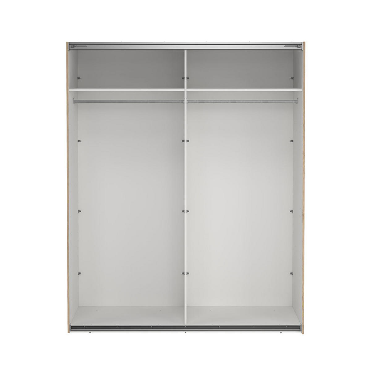 SCHIEBETÜRENSCHRANK, Bergamo, Eiche, Holzwerkstoff, 179 x 67 x 221 cm - Eichefarben, Holzwerkstoff (179/221/67cm) - ebuy24