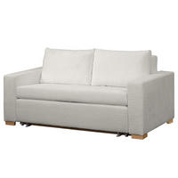 SCHLAFSOFA - Buchefarben/Hellgrau, Holz/Buchenholz (173/90/90cm) - home24