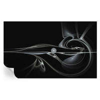 FOTOTAPETE 416x254 cm - Flüssigkeitsleitungen - Schwarz, Textil (416/254cm) - Wallfluent