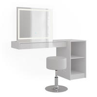 TOALETNÍ STOLEK Sherry Bílá - bílá, kompozitní dřevo (100/12/40.1cm) - Vicco