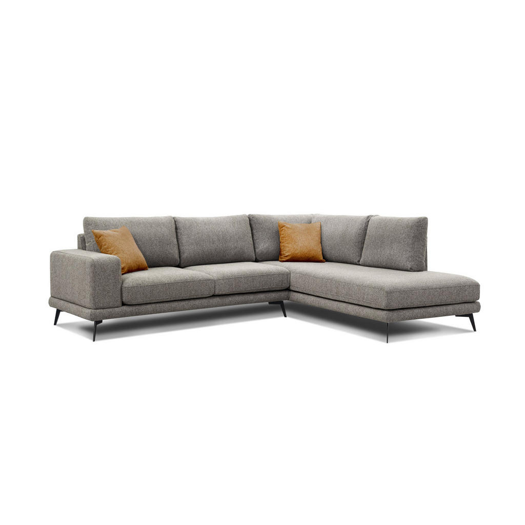 Thumbnail - Courtois Laville Ecksofa, Taupe, Textil, Ottomane rechts,L-Form, 282x219 cm, Wohnzimmer, Sofas & Couches, Wohnlandschaft...