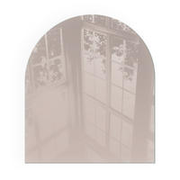 GLASPLATTE für Kamin 80x70 cm - Beige, Glas (80/70/0.4cm) - TULUP