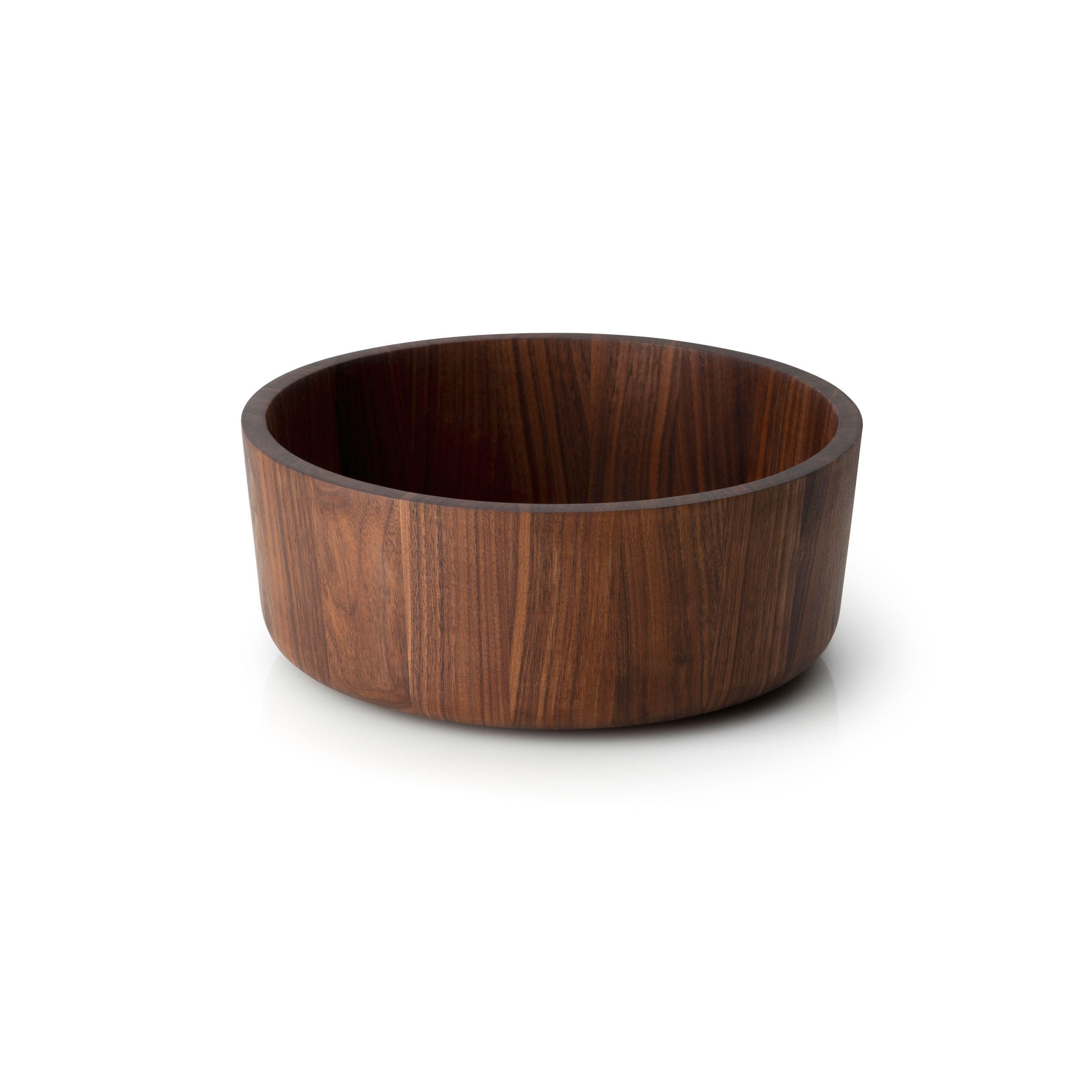 SERVIERSCHÜSSEL, Walnussholz, Ø 26 x 10.3 cm - Braun, Holz (26/10.3/26cm) - Continenta