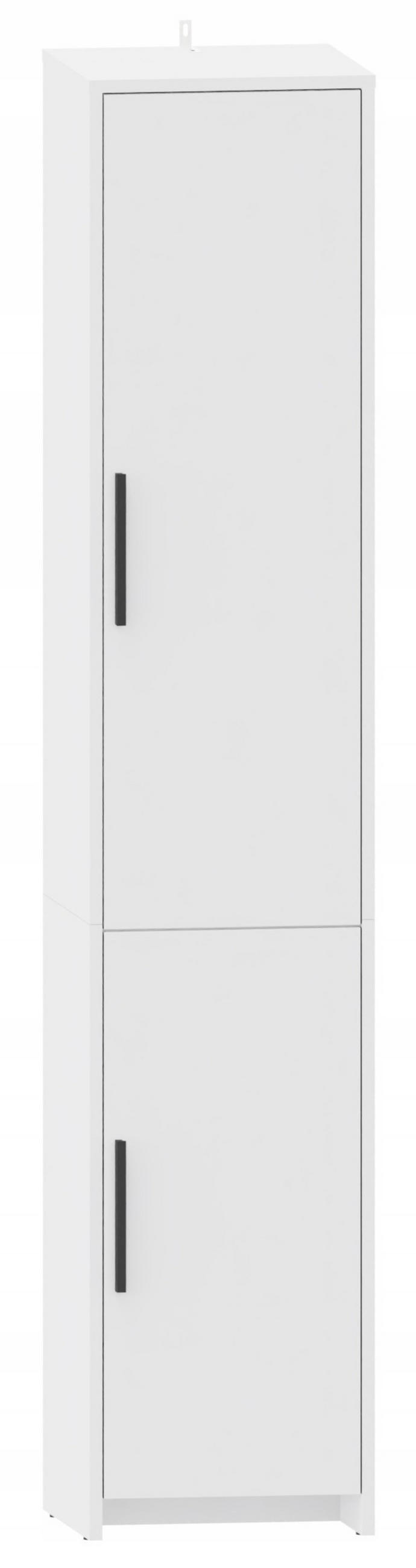 BÜCHERREGAL ALTIVO REG 36 2D Weiß 36/35,9/183,5 cm - Weiß, Holzwerkstoff (36/183.5/35.9cm) - Matkam Möbel