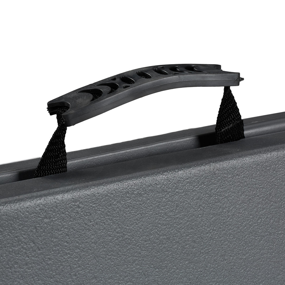 BIERZELTGARNITUR Grau 3-tlg.-Set klappbar Tisch 180x74 cm - Grau, Kunststoff/Metall - Relaxdays