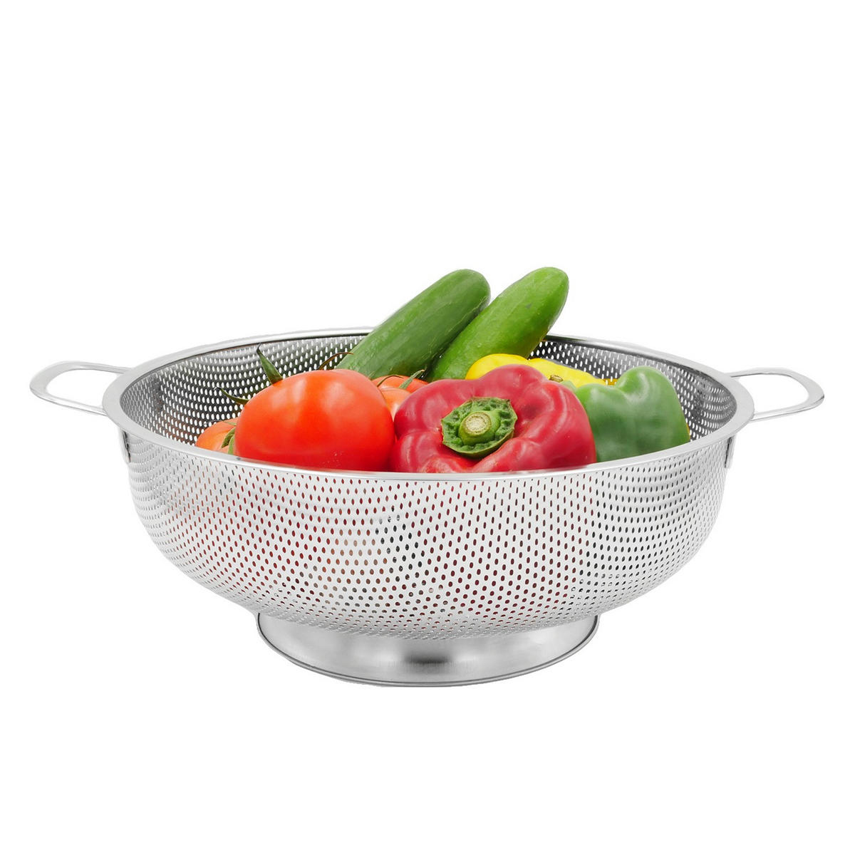 KÜCHENSIEB - Silberfarben, Metall (28.5cm) - Intirilife
