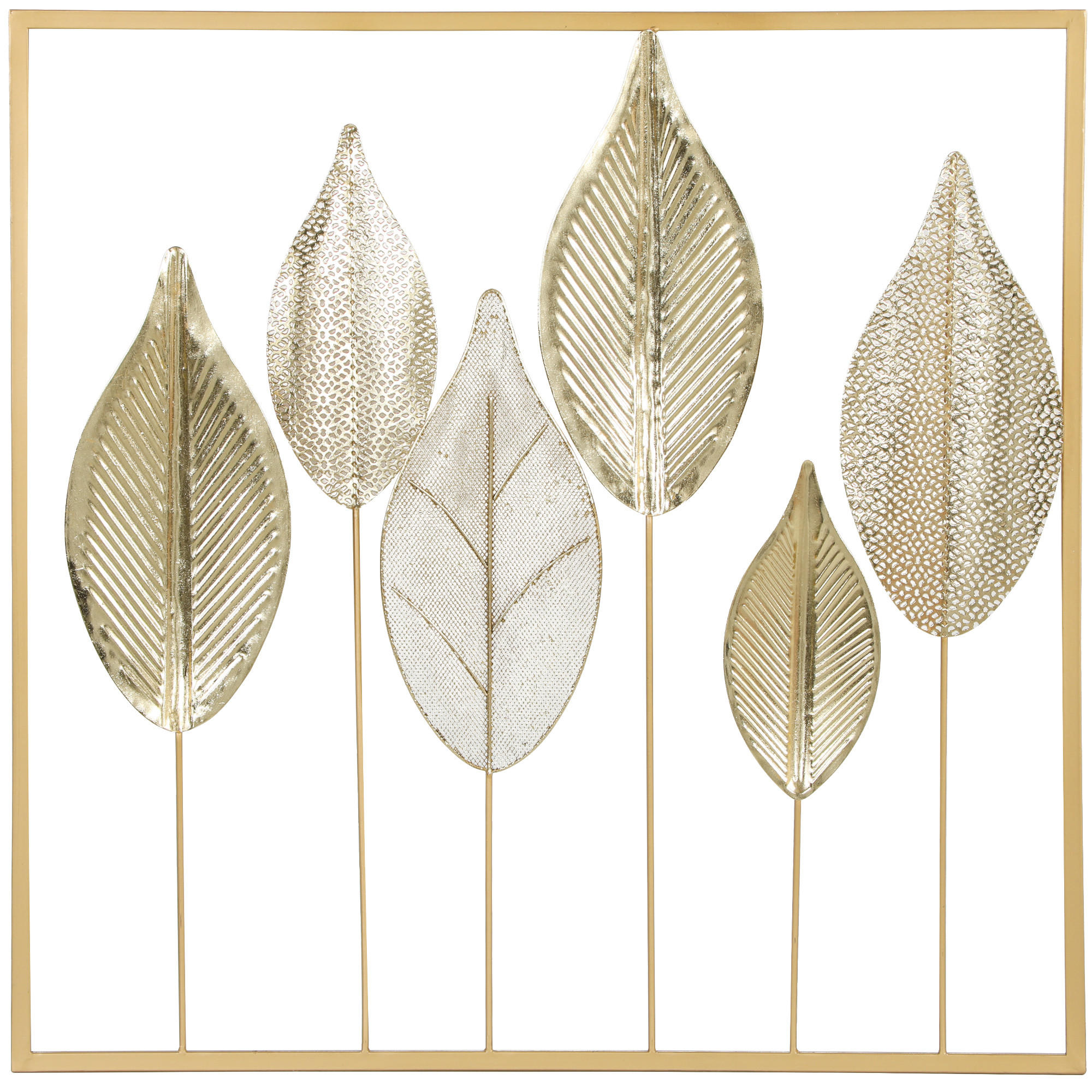 ComfortXL Wanddeko Gold 2.5x70x70 cm