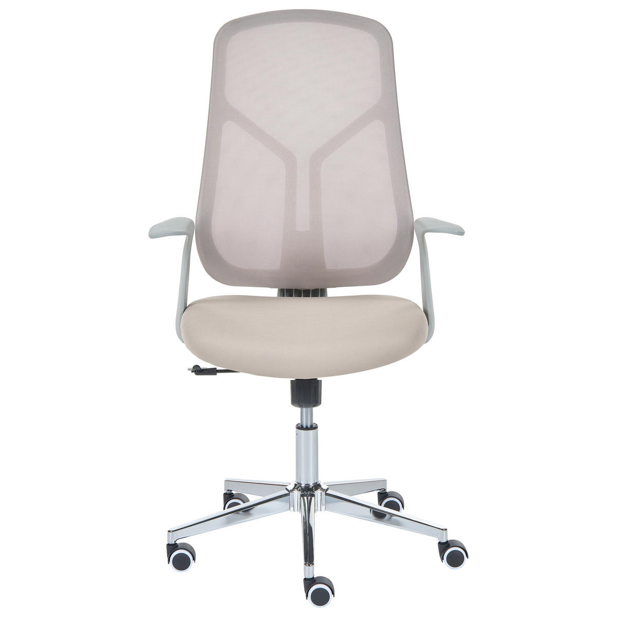 KANCELÁŘSKÁ ŽIDLE Béžová Nuviner - béžová, textil (60/109/60cm) - Beliani