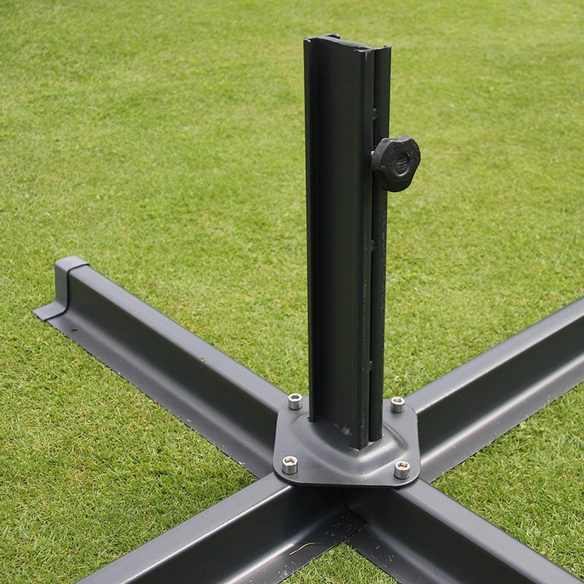 AMPELSCHIRM I Cremeweiß 300/300 cm - Weiß, Textil (360/300cm) - MCW