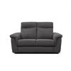 SOFA JONES 2-Sitzer, anthrazit - Anthrazit, Holzwerkstoff/Textil (166/102/99cm) - Courtois Laville