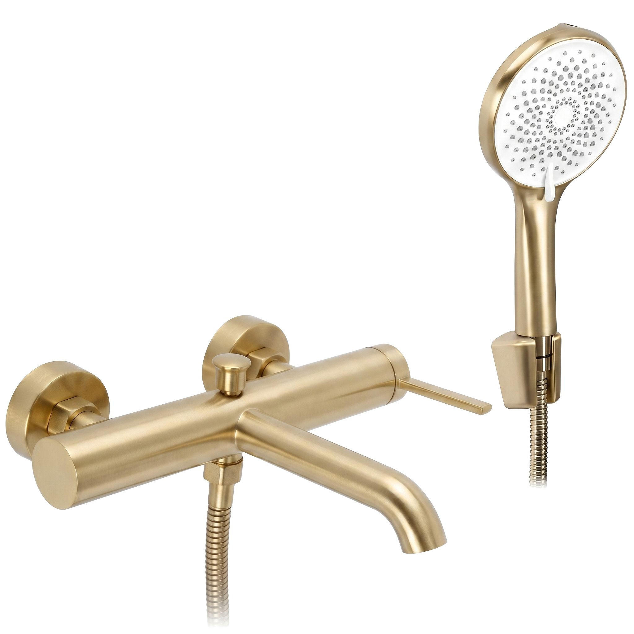 WANNENARMATUR Rea Rivo Brush Gold - Goldfarben, Metall (10/6/22.5cm) - REA
