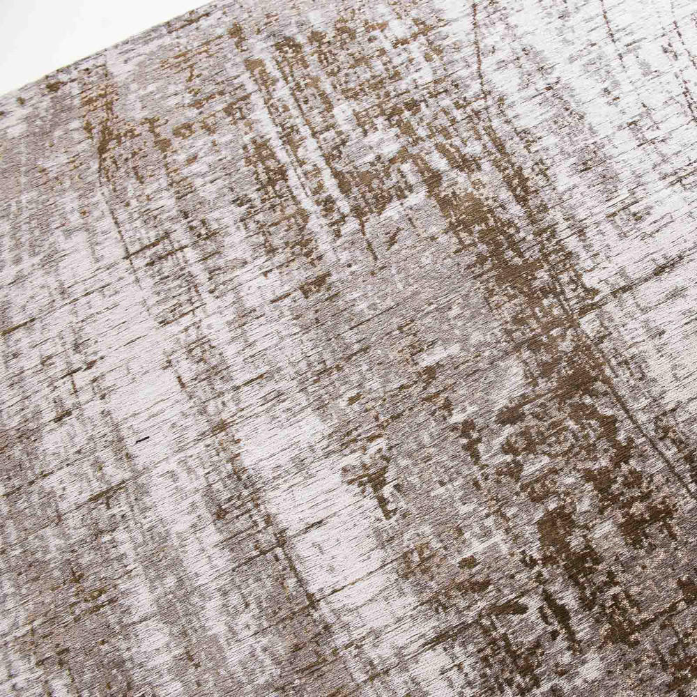 TEPPICH Concrete Jungle Mad Men 140/140 cm - Beige, Textil (140/140cm) - Louis De Poortere