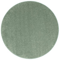 HOCHFLOR VELOURS TEPPICH COTTAGE RUND - Mintgrün, Textil (160/160cm) - Snapstyle