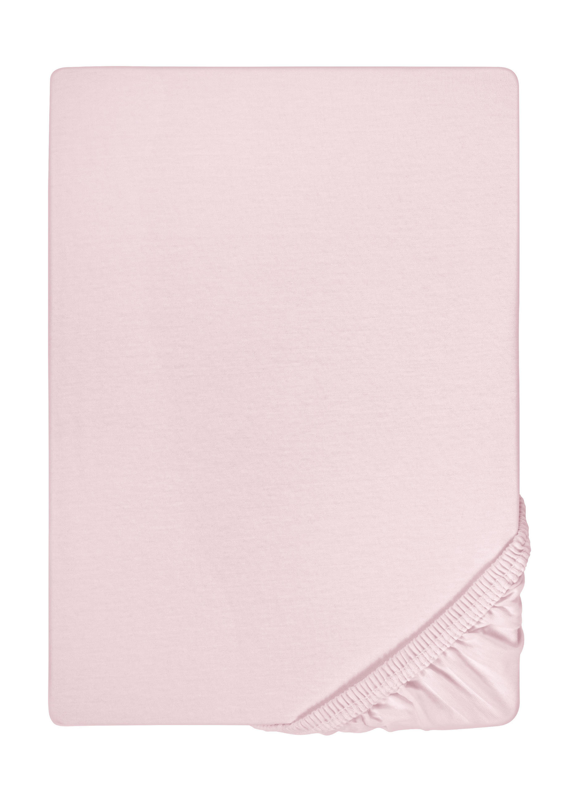 biberna Spannbetttuch Rosa 160x220 cm