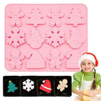 SILIKONFORM Weihnachten Rosa - Rosa, Kunststoff
