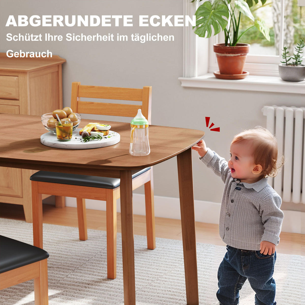 ESSTISCH Braun 1 Stück - Braun, Kunststoff (150/80/76cm) - GiPP