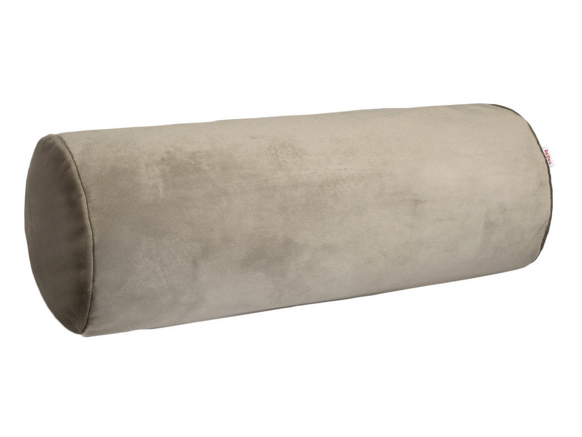 XL-NACKENROLLENHÜLLE Samt&Sonders taupe 25/70 cm - Taupe, Textil (25/70cm) - beties Heimtextil