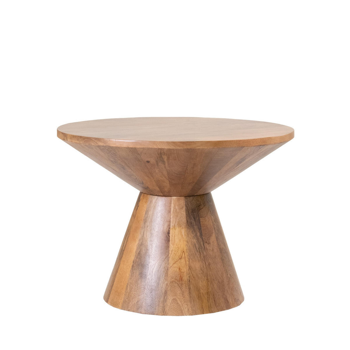 COUCHTISCH aus Mangoholz 60cm, Natürlich - Braun, Holz (60/60/45cm) - Giga Meubel