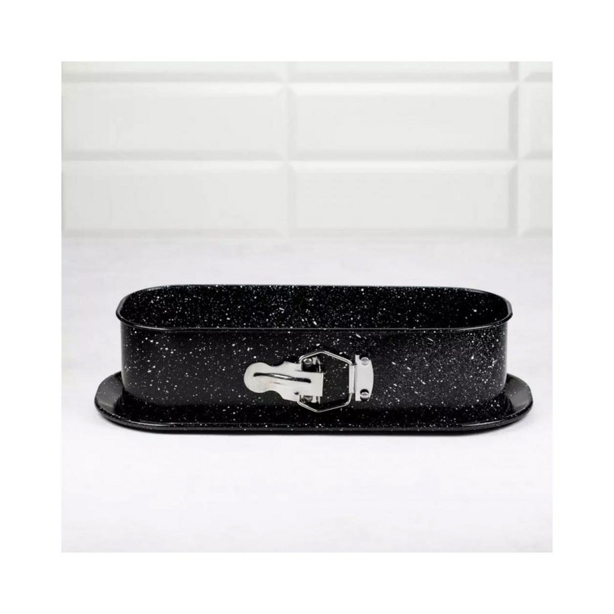 BACKFORM Schwarz 34.5/15.5/8 cm KH1785 - Schwarz, Metall (15.5/8/34.5cm) - Kinghoff 