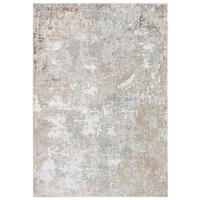 MAZOVIA TEPPICH UD30A - Creme, Blau - 140 x 200 cm - Blau/Creme, Textil (140/200cm) - Mazovia