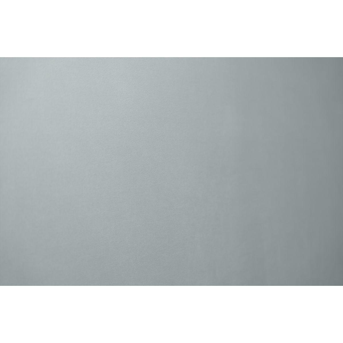 KOPFTEIL gepolstertes – blaugrauer Samtstoff - 90 cm - Beige/Blaugrau, Karton/Holz (90/120/10cm) - Sommeil de Plomb