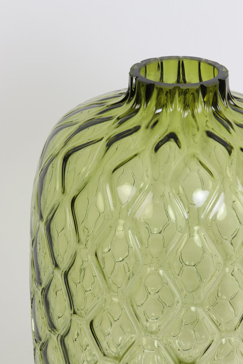 VASE Carino Grün Ø29/42 cm - Grün, Glas (29/42cm) - Light & Living