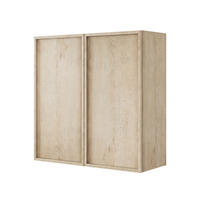WANDSCHRANK Badezimmer Eichenoptik mit 2 Türen & griffloses Design - Eichefarben, Holzwerkstoff (60/58/21.6cm) - Urban Meuble