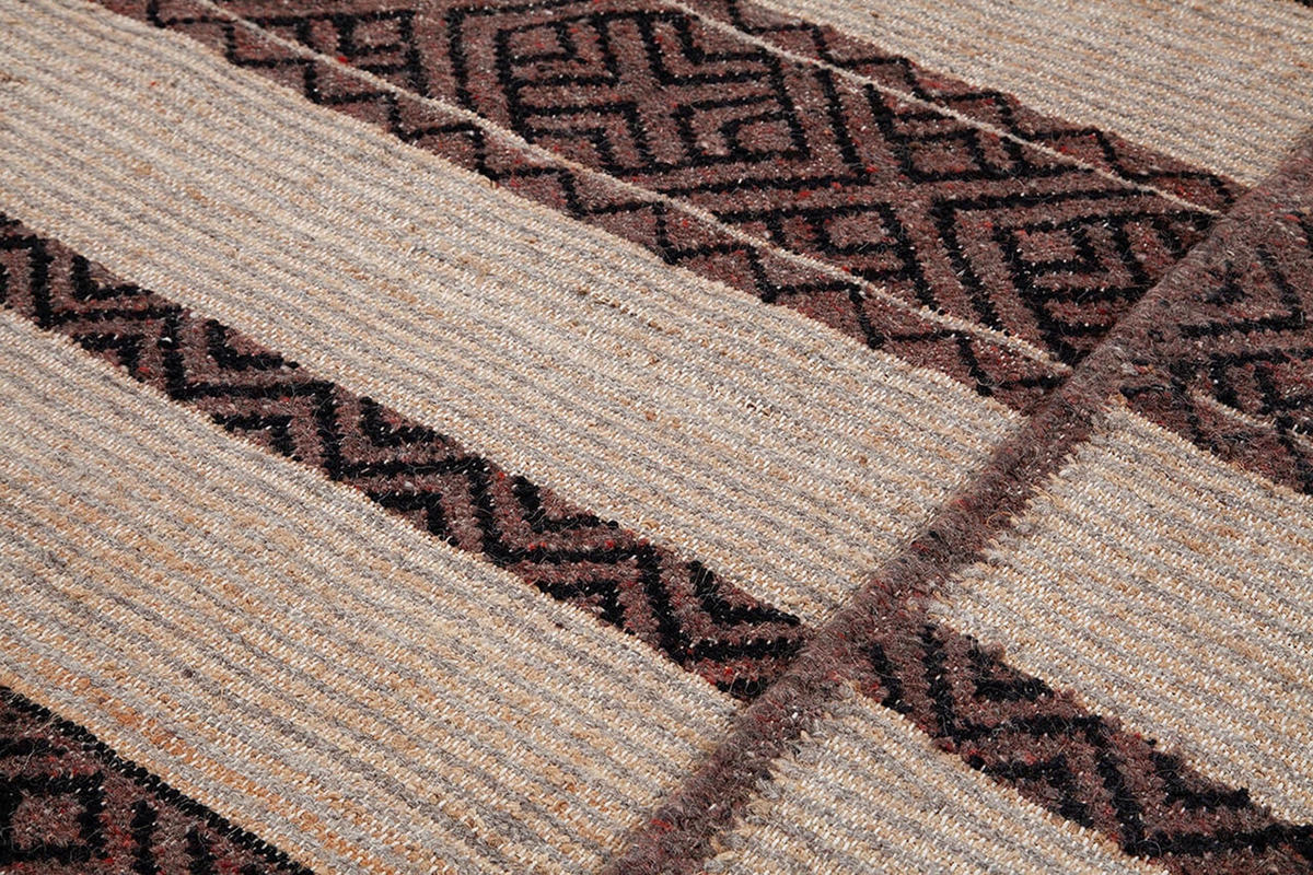 TEPPICH Flachgewebe SENSO Braun 160x230 cm - Braun, Naturmaterialien (160/230cm) - Novatrend