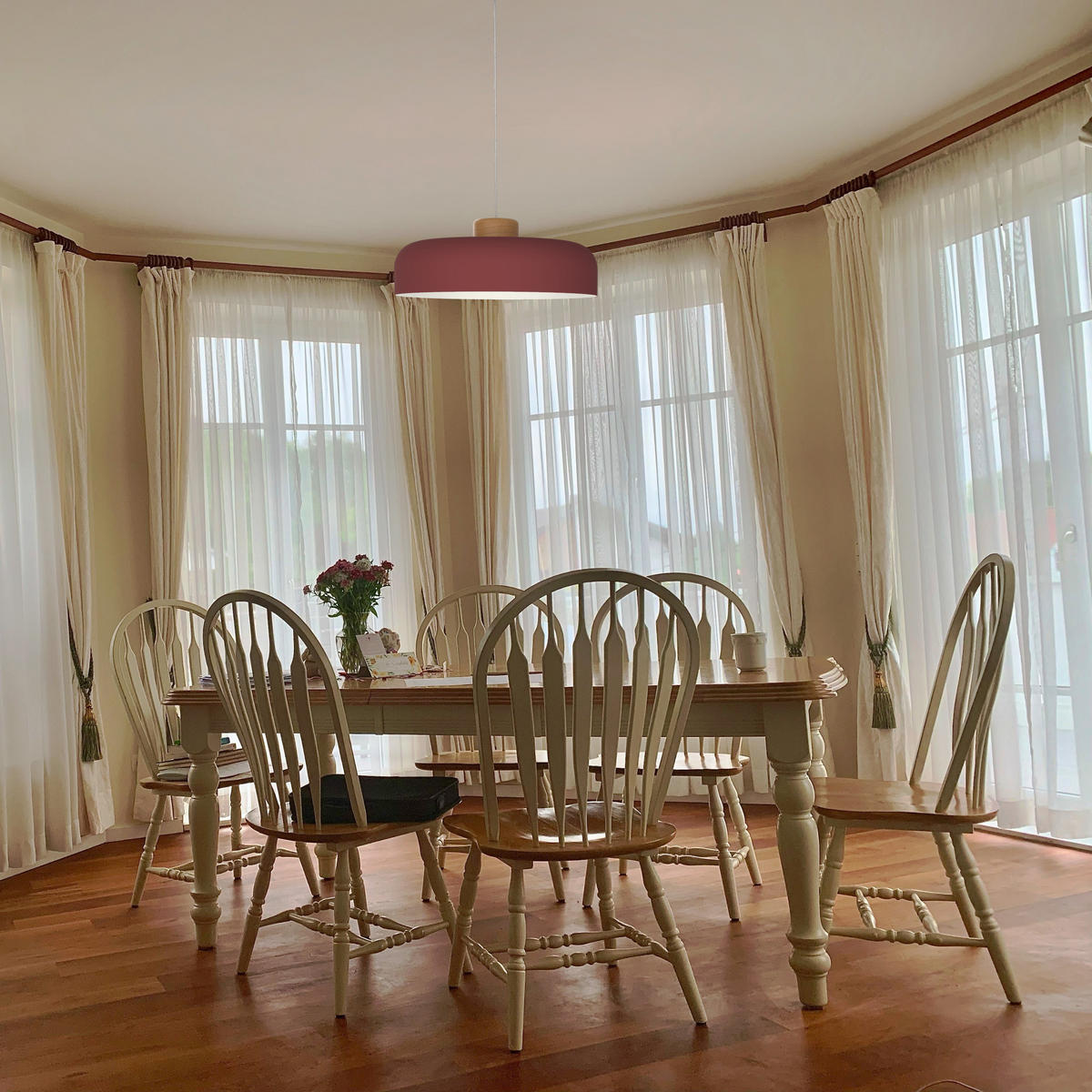 HÄNGELEUCHTE - Samtahornfarben, Metall (40/40/10cm) - Lumicom