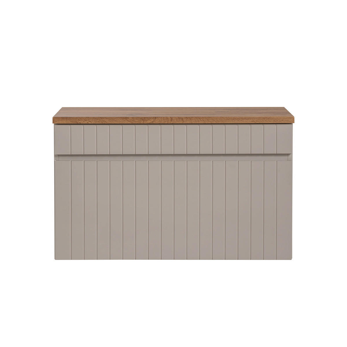 WASCHTISCHUNTERSCHRANK 80.4cm Zelie Kaschmir - Beige, Holzwerkstoff (80.4/48/46cm) - Petits-meubles