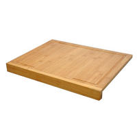 SCHNEIDEBRETT Bambus 45/35 cm - Braun, Naturmaterialien (35/45cm) - Excellent Houseware