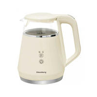 WASSERKOCHER ELEKTRISCH Creme 20/19/20.5 cm 61573 - Creme, Metall (19/20.5/20cm) - Klausberg 