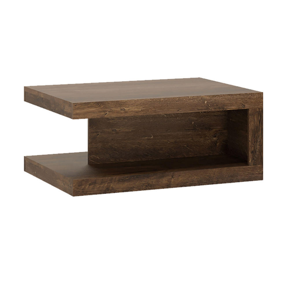 COUCHTISCH Silily hidalgofarben matt 90 / 68 / 40cm - Braun, Holz/Holzwerkstoff (68/90/40cm) - Feldmann-Wohnen