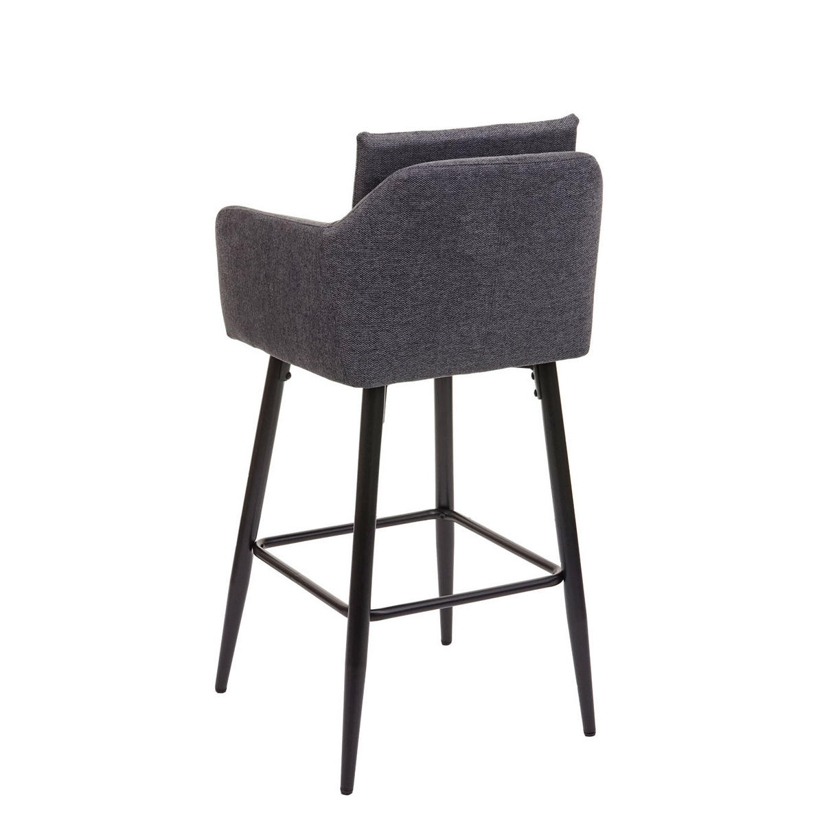 BARHOCKER Anthrazit 2er-Set - Anthrazit, Textil (54/105/53cm) - Jamb