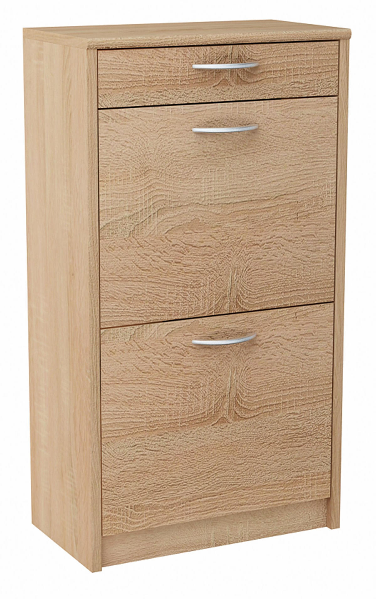 SCHUHSCHRANK 2D1S Sonoma Eiche 50/28/92 cm - Sonoma Eiche, Holzwerkstoff (50/92/28cm) - Matkam Möbel