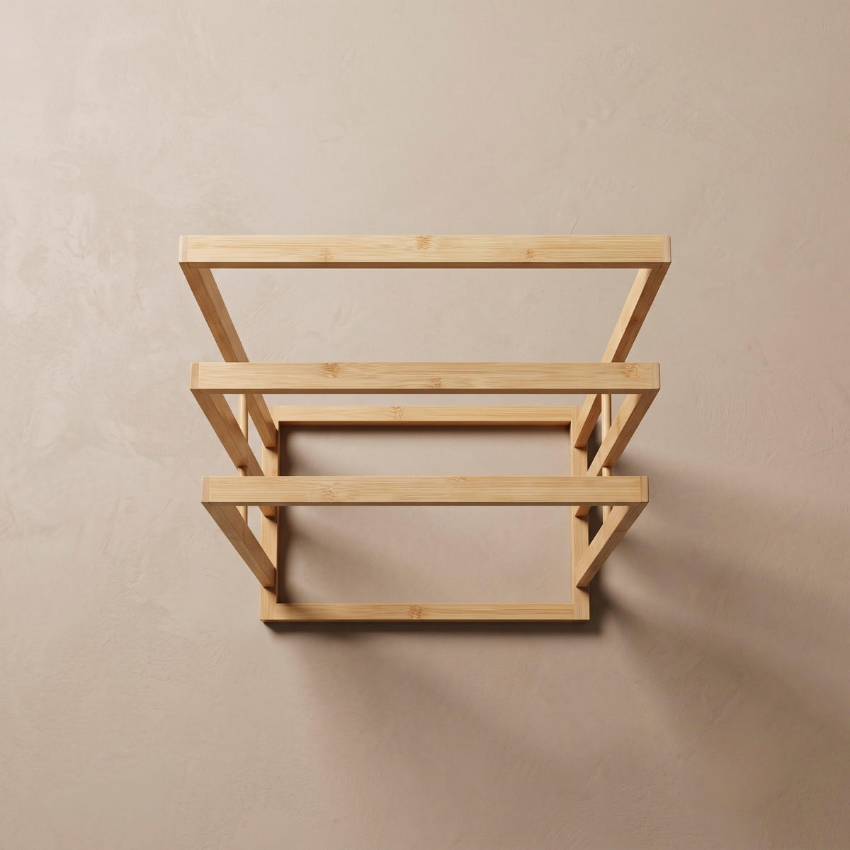 HANDTUCHSTÄNDER 40/24,5/80 cm - Beige, Naturmaterialen (24.5/80/40cm) - NUXIO