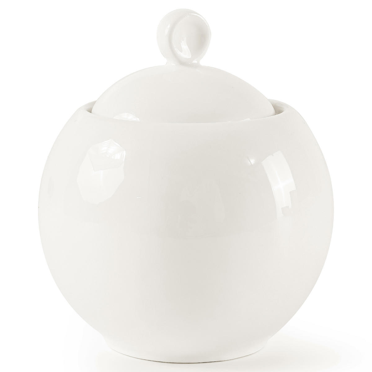TEESERVICE 6 Personen AD BELLA 14-tlg,Porzellan, ecru - Ecru, Keramik (9/11/9cm) - KONSIMO®